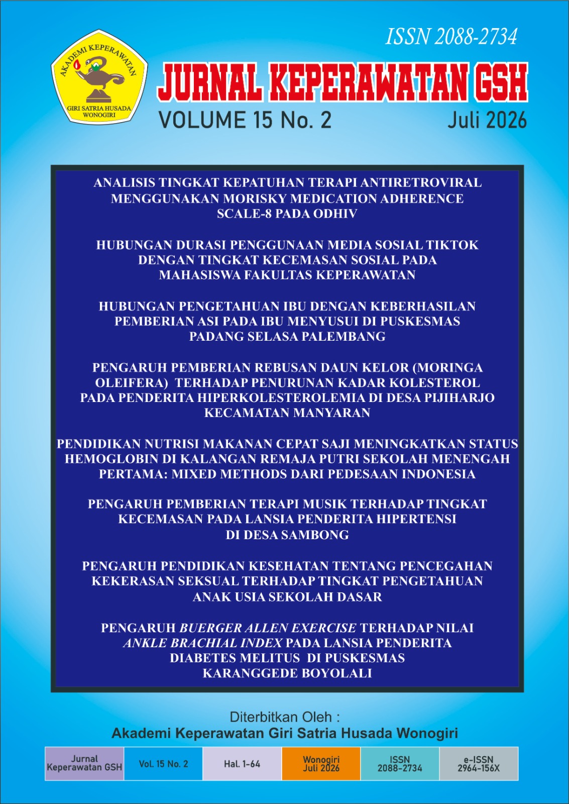 					View Vol. 15 No. 2 (2026): JULI 2026
				